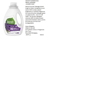 Seventh Generation Fresh Lavender Laundry Soap